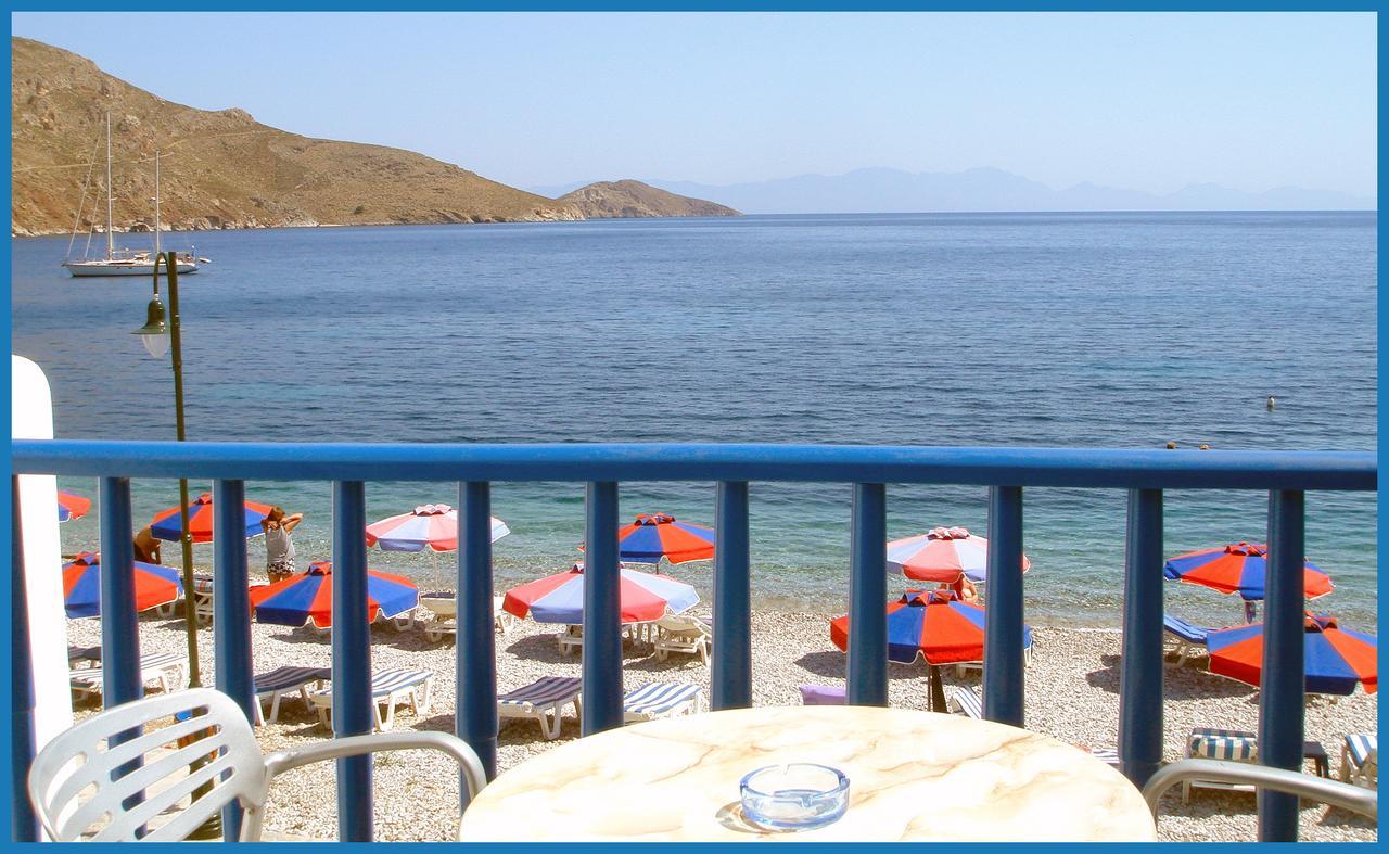 Hotel Eleni Beach Livadia  Dış mekan fotoğraf