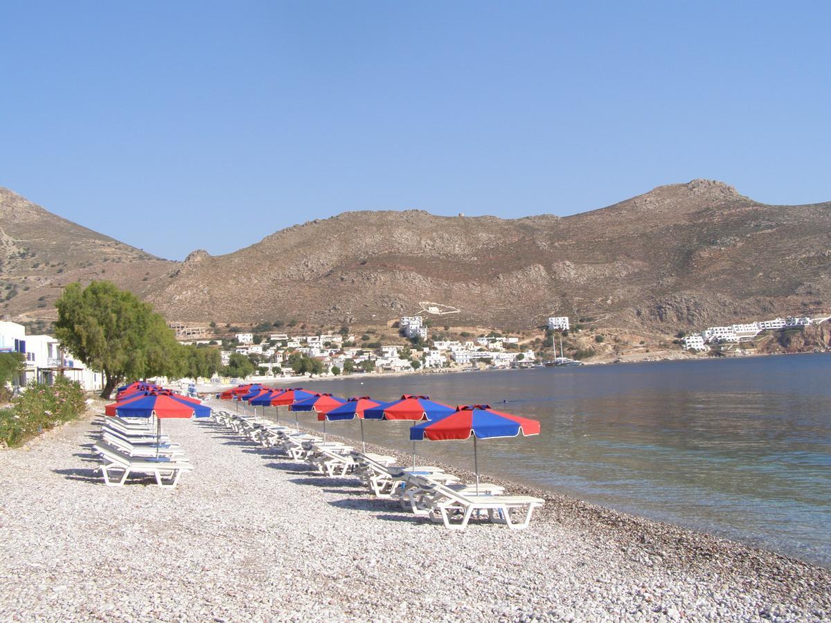 Hotel Eleni Beach Livadia  Dış mekan fotoğraf