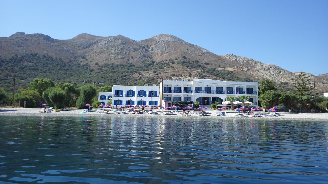 Hotel Eleni Beach Livadia  Dış mekan fotoğraf