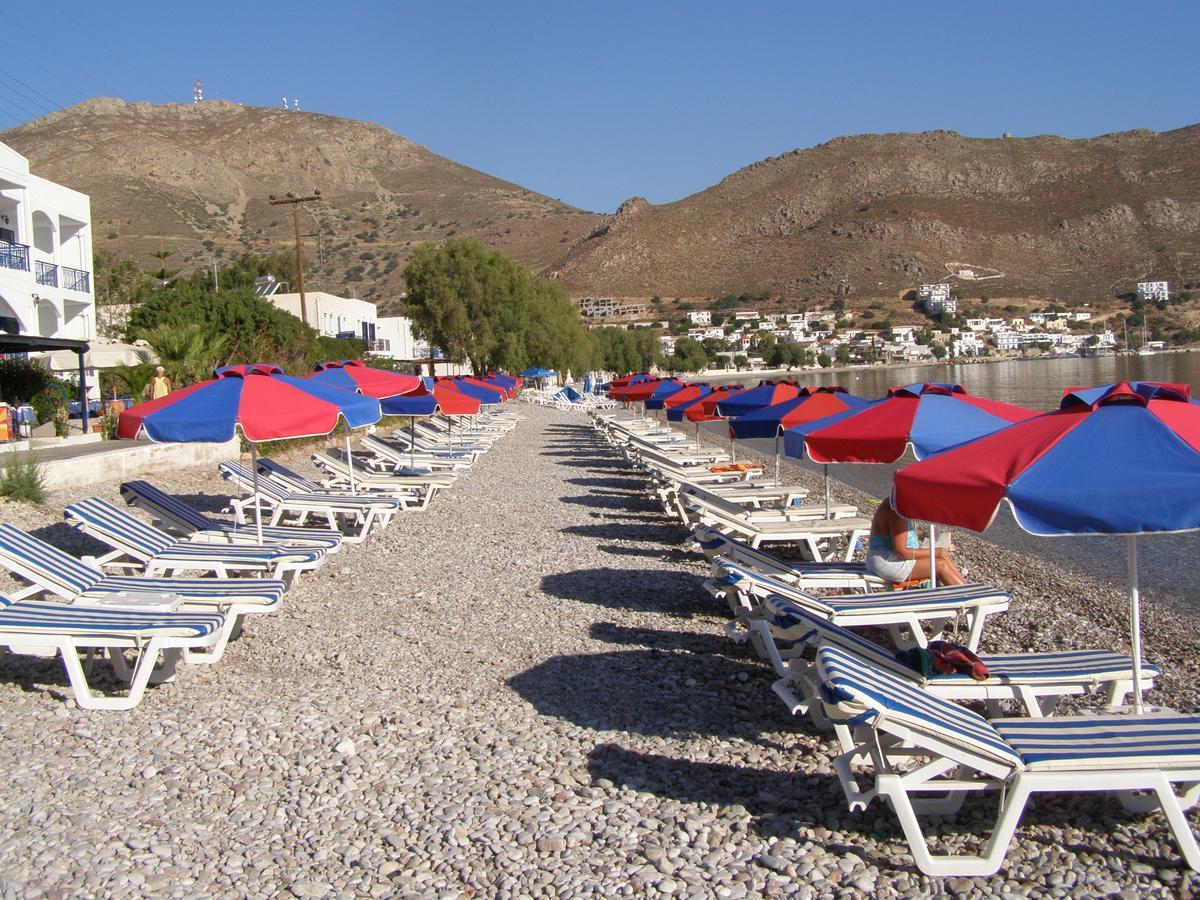 Hotel Eleni Beach Livadia  Dış mekan fotoğraf