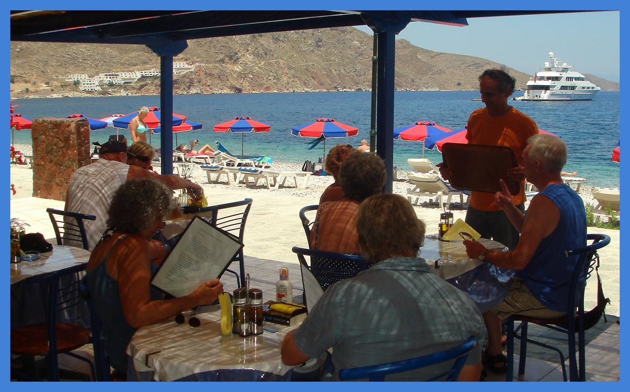 Hotel Eleni Beach Livadia  Dış mekan fotoğraf