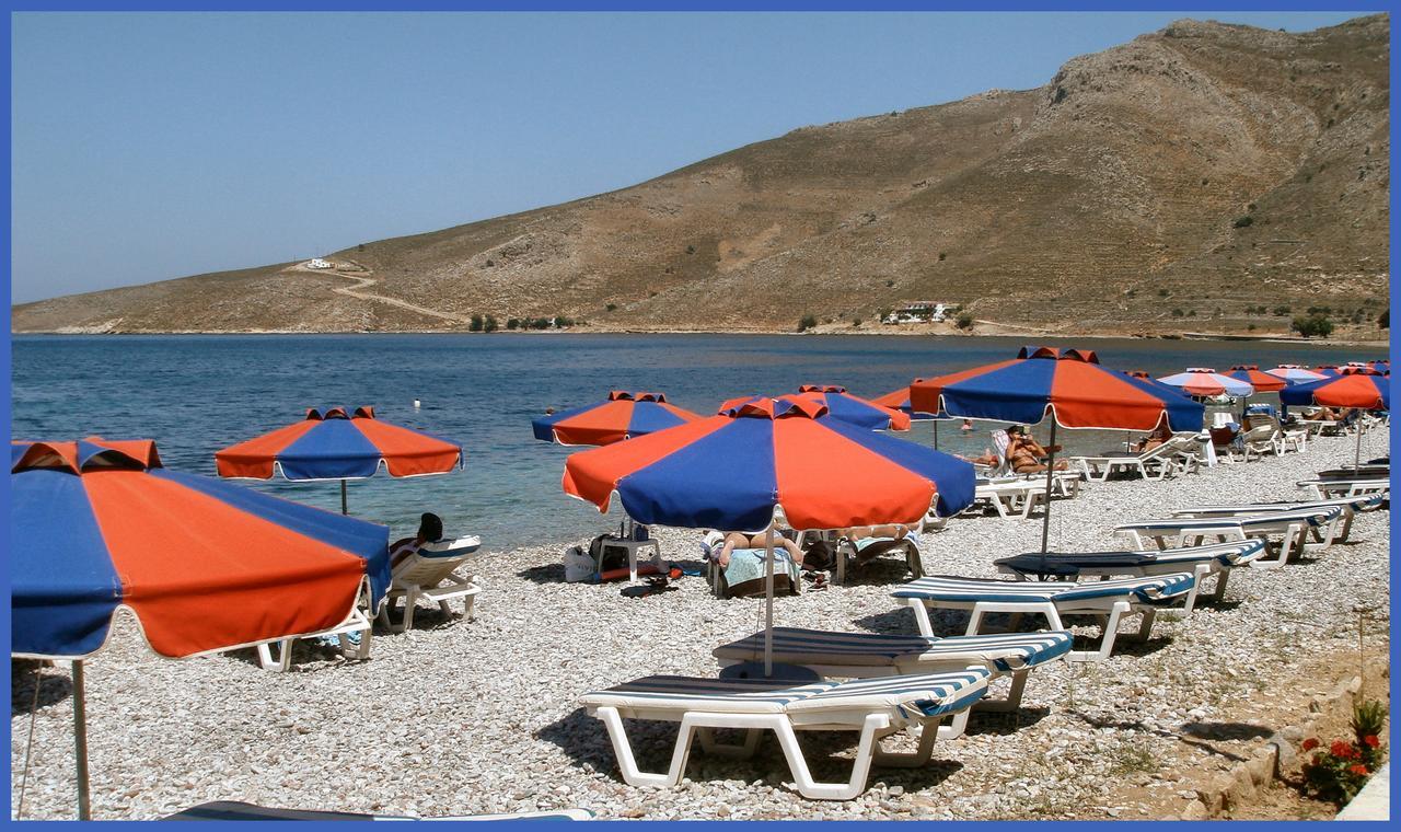 Hotel Eleni Beach Livadia  Dış mekan fotoğraf